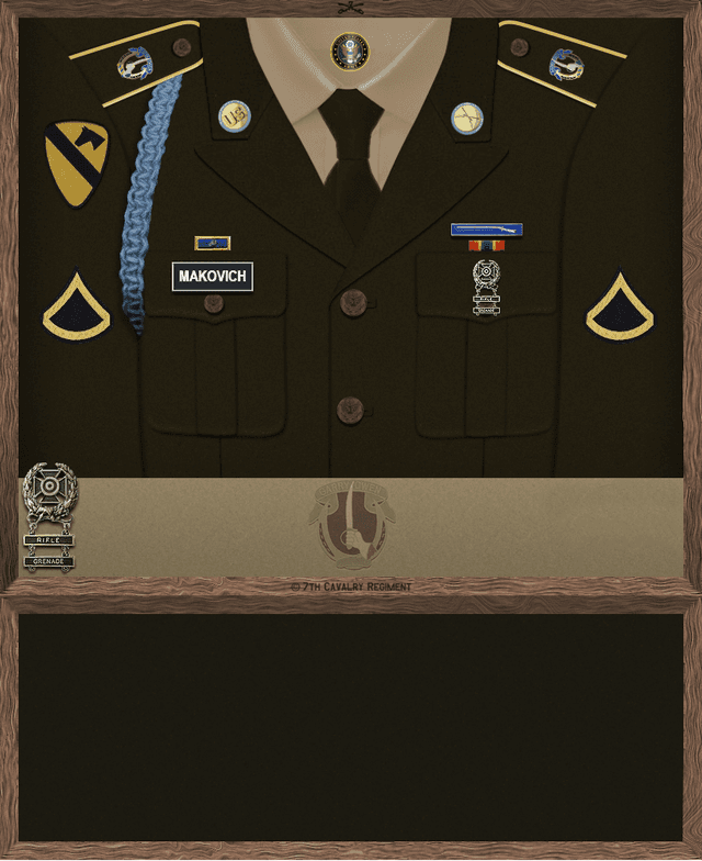 Louie Makovich uniform