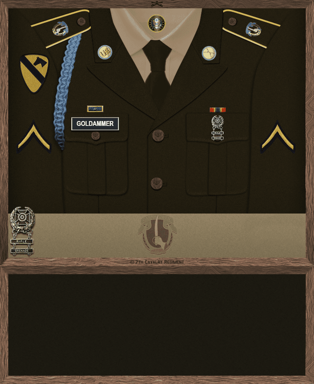 Kane Goldammer uniform