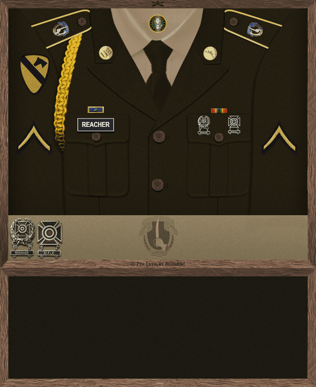 John Reacher uniform