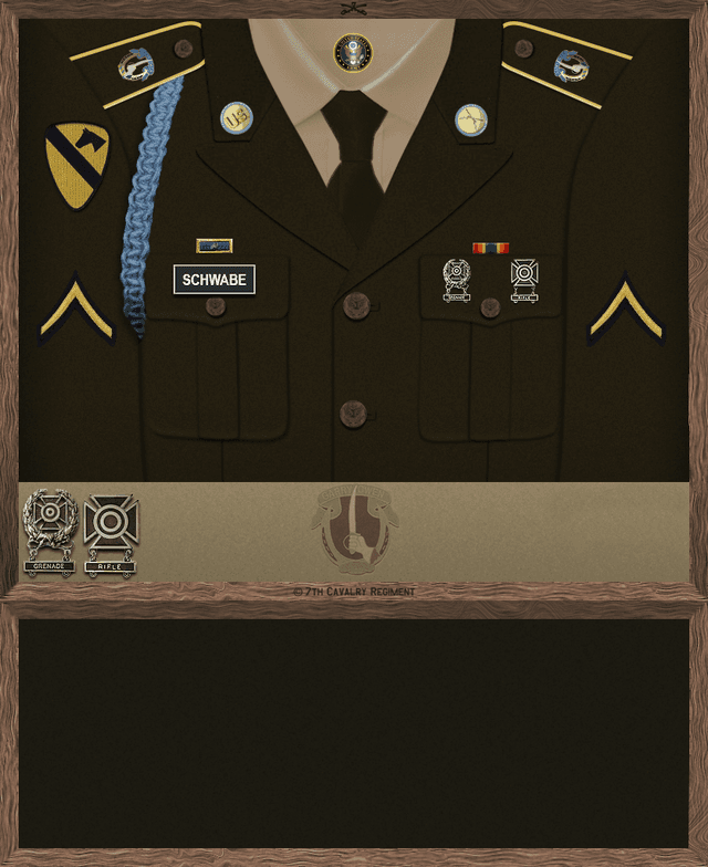 Ian Schwabe uniform